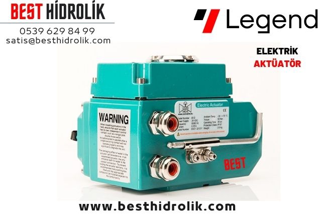 24 V DC -100 Nm Elektrikli Aktuatör Elektric Actuator